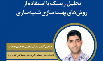 کرسی ترویجی تحلیل ریسک با استفاده از روش های بهینه سازی شبیه سازی