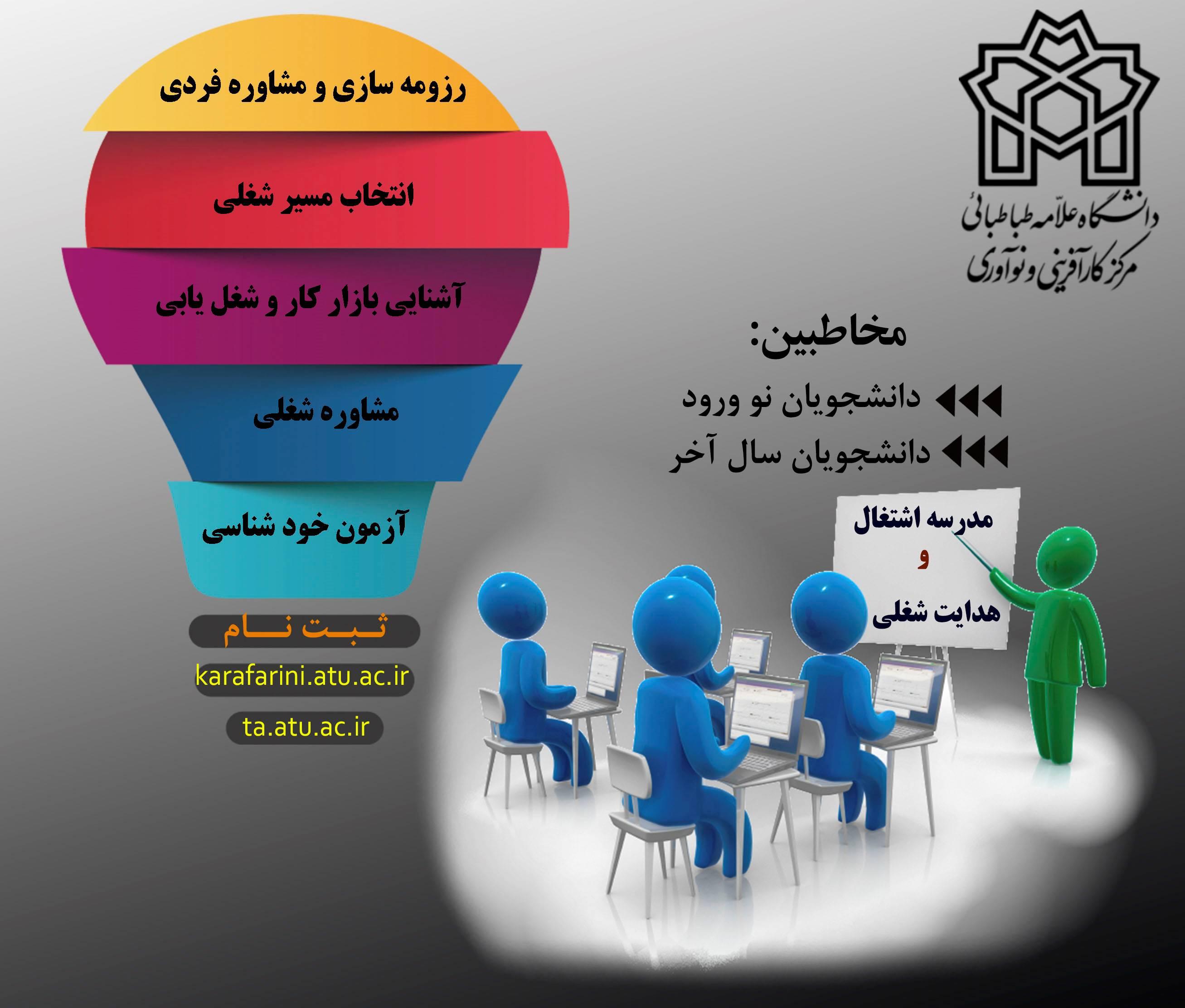 فراخوان برگزاری مدرسه اشتغال و هدایت شغلی